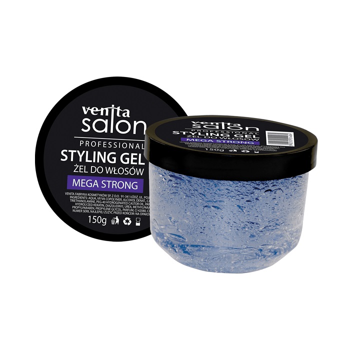 71546061615183770 Salon Professional Styling Gel żel do włosów Mega Strong 150g - obrazek 1