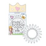 Kids przezroczyste gumki do włosów Princess Sparkle 3szt.