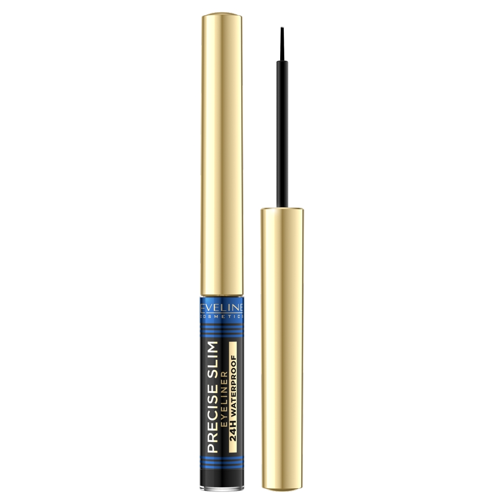 71671791749615947 Precise Slim liner do oczu Black Waterproof 2.8ml - obrazek 1