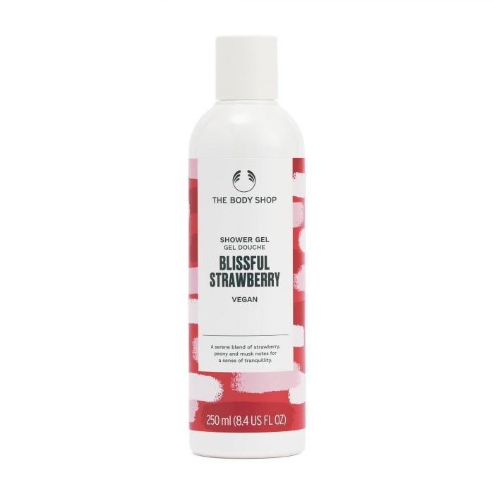 71715751707905642 Wegański żel pod prysznic Blissful Strawberry 250ml - obrazek 1