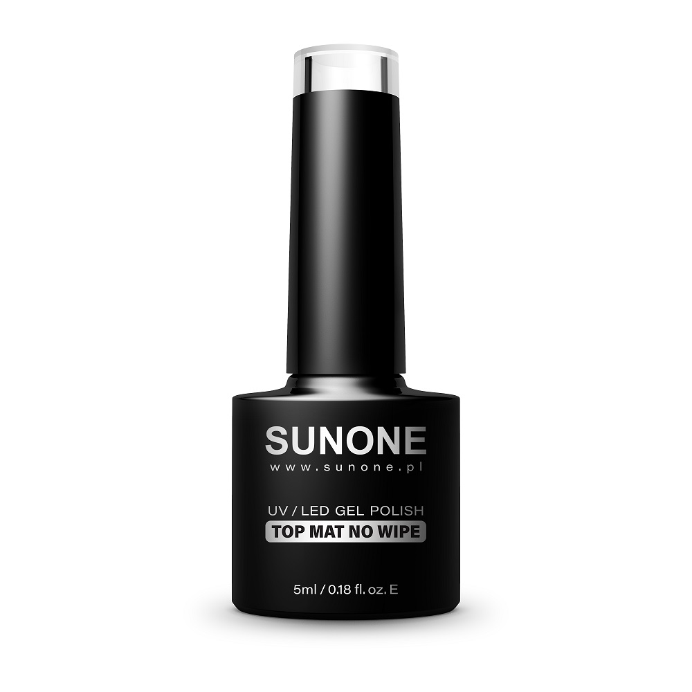 71841191584362532 UV/LED Gel Polish Top Mat No Wipe matowy top hybrydowy do paznokci 5ml - obrazek 1
