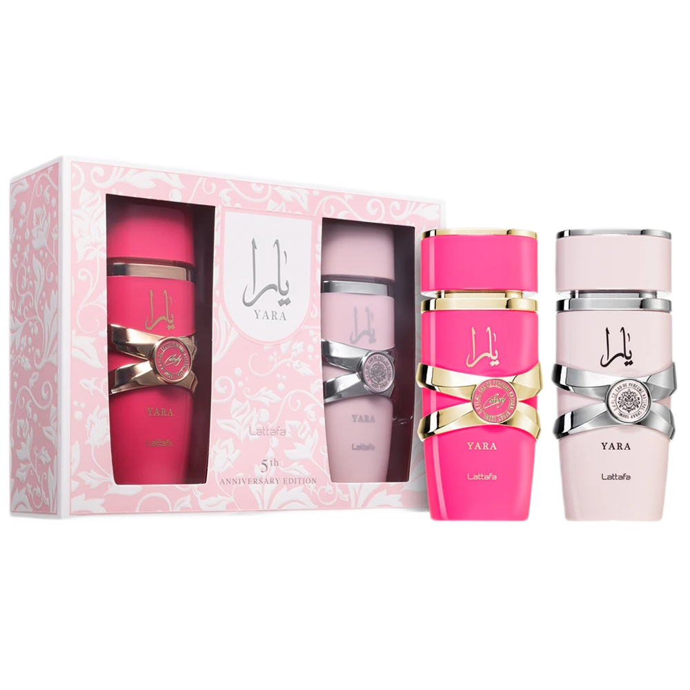 71923251758182543 5th Anniversary Edition zestaw Yara woda perfumowana spray 100ml + Yara Candy woda perfumowana spray 100ml - obrazek 1