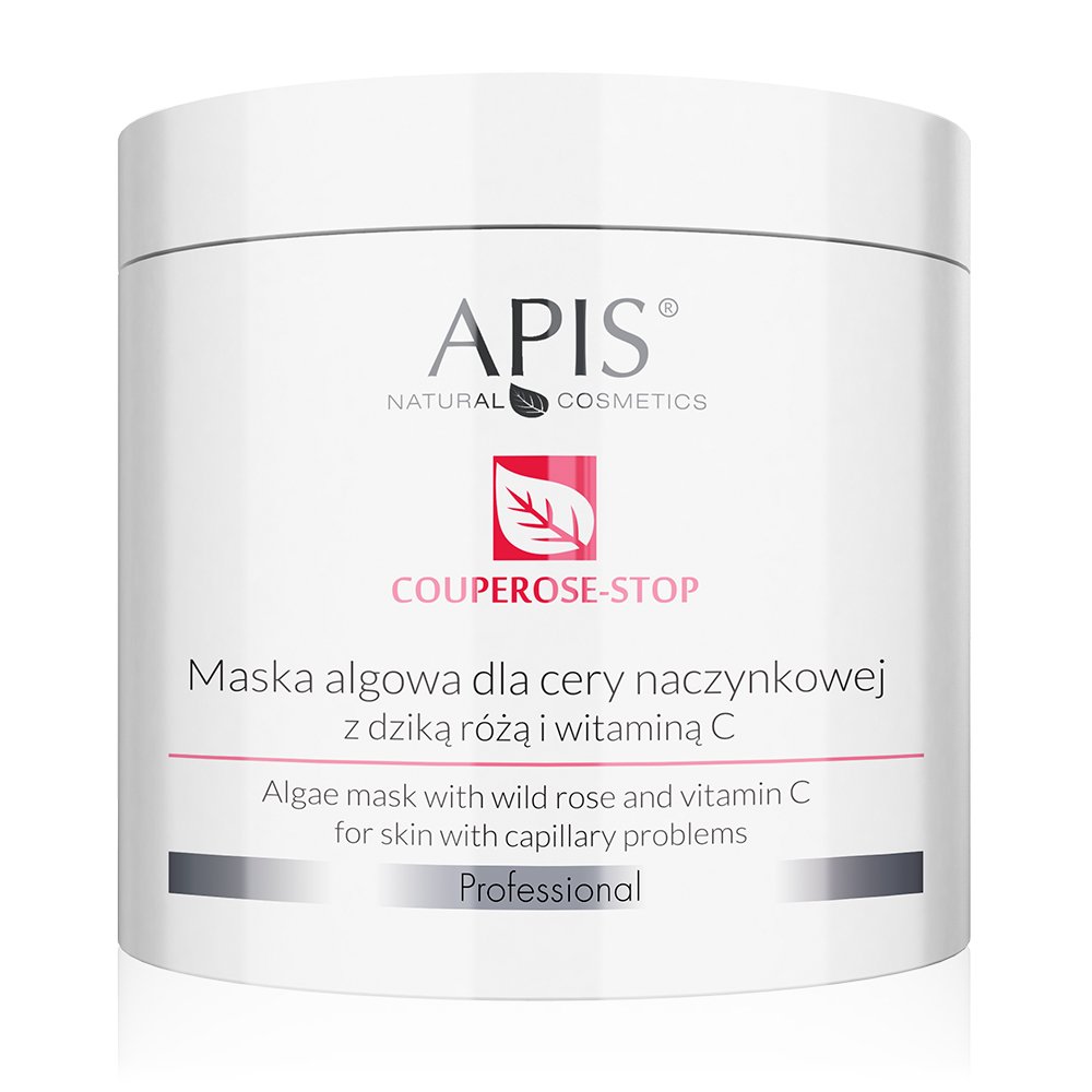 71952191624247906 Couperose-Stop maska algowa dla cery naczynkowej z dziką różą i witaminą C 200g - obrazek 1