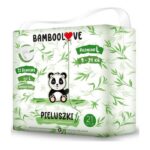 Pieluszki jednorazowe z włóknem bambusowym rozm. L (9-14 kg) 21szt