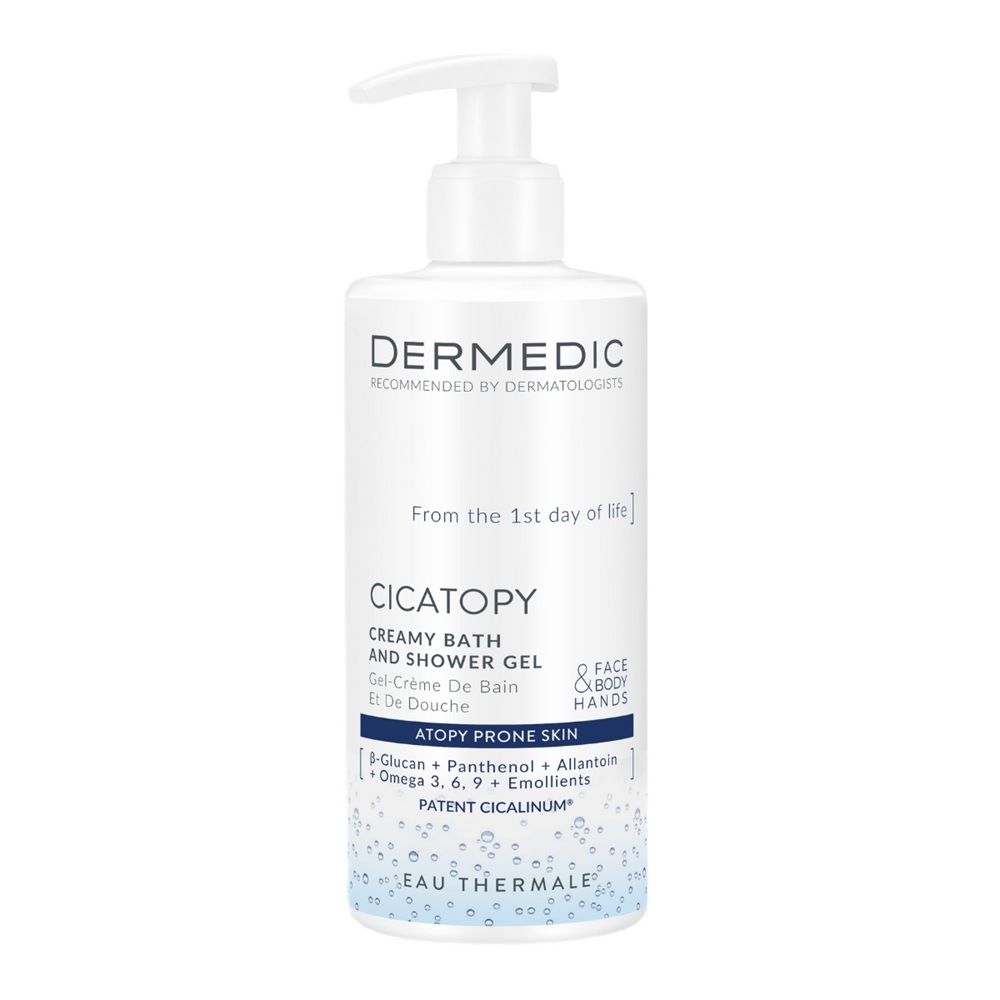 72004081778238381 Cicatopy kremowy żel do kąpieli i pod prysznic dla dorosłych i dzieci od 1. dnia życia 300ml - obrazek 1