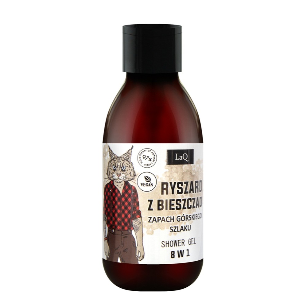72007271754042845 Mini żel pod prysznic 8w1 Ryszard z Bieszczad 100ml - obrazek 1
