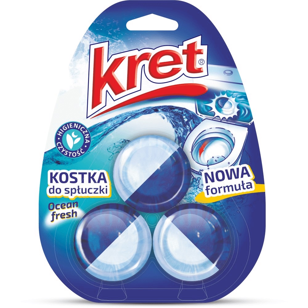 72018971571123281 Kostka do spłuczki Ocean Fresh 3x50g - obrazek 1