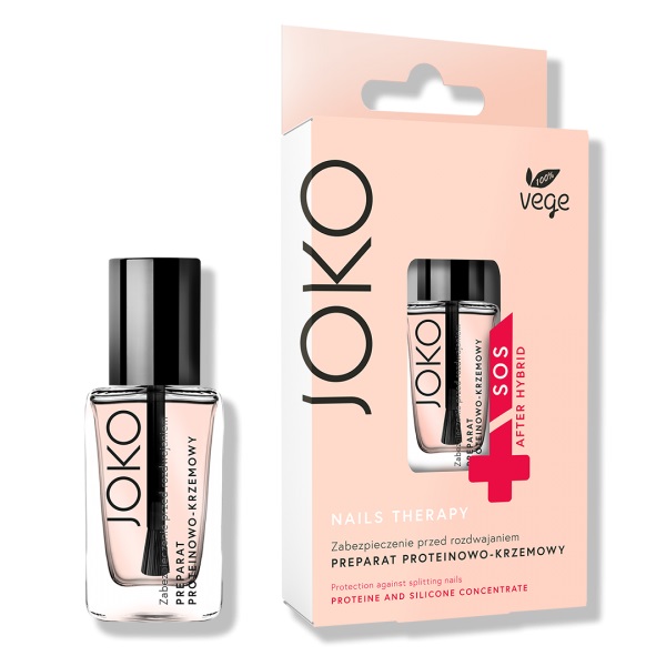 72072231665074187 Nails Therapy preparat proteinowo-krzemkowy Zabezpieczenie Przed Rozdwajaniem 11ml - obrazek 1