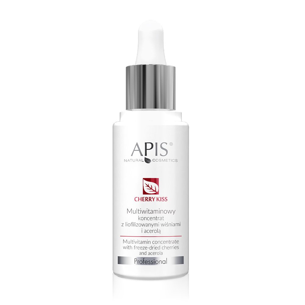 7209461646823106 Cherry Kiss multiwitaminowy koncentrat z liofilizowanymi wiśniami i acerolą 30ml - obrazek 1