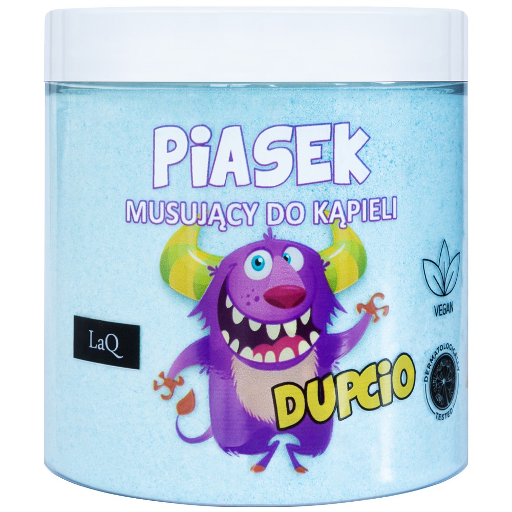 72096031749198680 Piasek musujący do kąpieli Dupcio 190g - obrazek 1