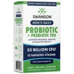 Men's Daily Probiotic + Prebiotic FOS suplement diety dla mężczyzn 60 kapsułek