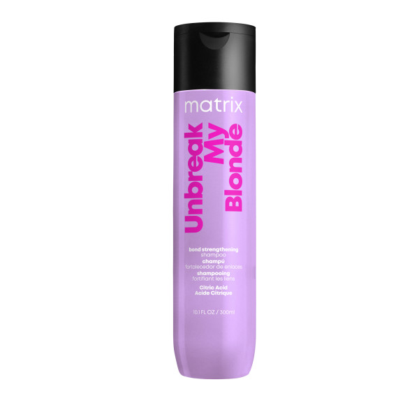 72153151733917947 Total Results Unbreak My Blonde szampon wzmacniający do włosów osłabionych rozjaśnianiem 300ml - obrazek 1