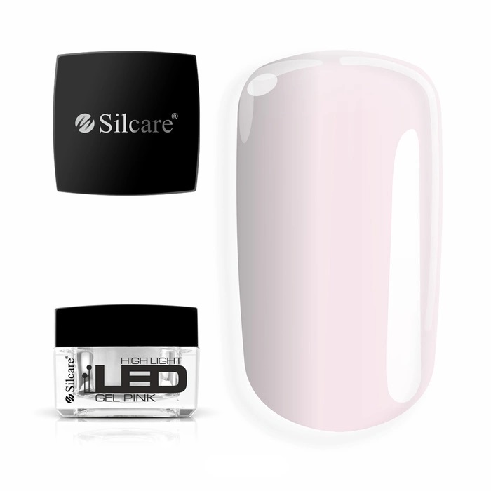 72163431767880556 High Light Led Gel średniogęsty jednofazowy żel do paznokci Pink 30g - obrazek 1