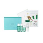 The Mini Glow Set zestaw żel do mycia twarzy 8ml + tonik do twarzy 5ml + ampułka do twarzy 5ml + serum do twarzy 5ml