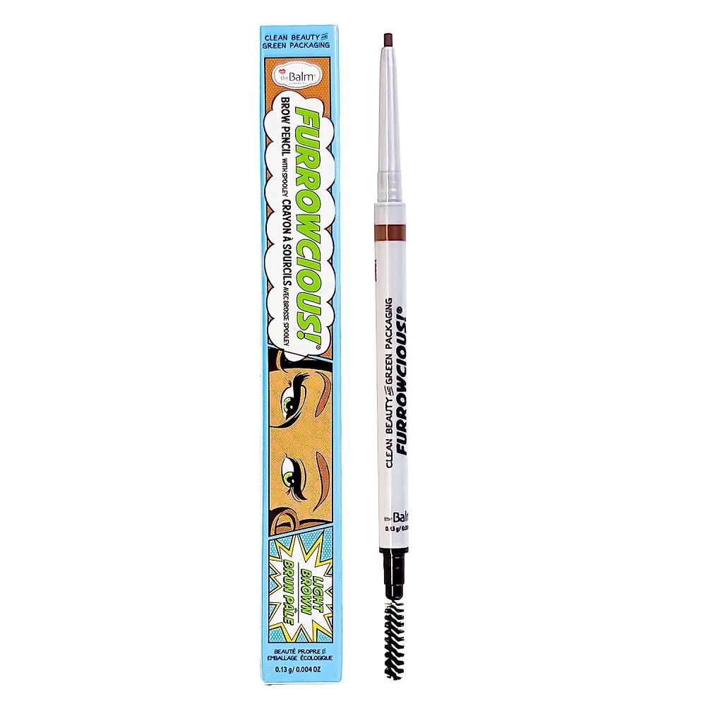 72259581687762334 Furrowcious! Eyebrow Pencil kredka do brwi ze szczoteczką Light Brown 0.13g - obrazek 1