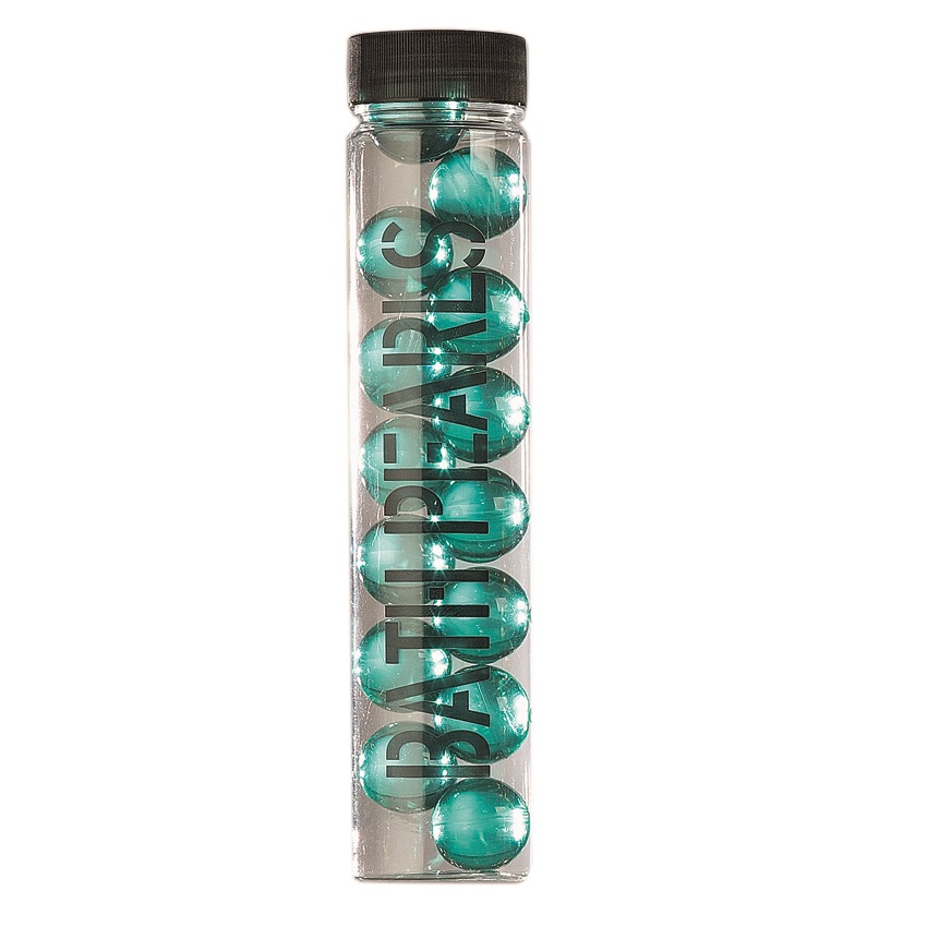 72290241733137801 Turquoise perełki z olejkiem do kąpieli o zapachu kokosa i monoi 13szt - obrazek 1
