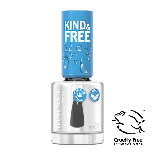 72340561665579181 Kind & Free wegański lakier nawierzchniowy 150 Top Coat 8ml - obrazek 1