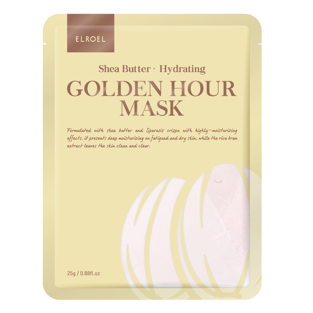 72412701719287431 Golden Hour Mask nawilżająca maska do twarzy Shea Butter 25g - obrazek 1