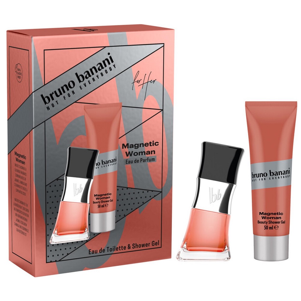 72433921749641603 Magnetic Woman zestaw woda perfumowana spray 30ml + żel pod prysznic 50ml - obrazek 1