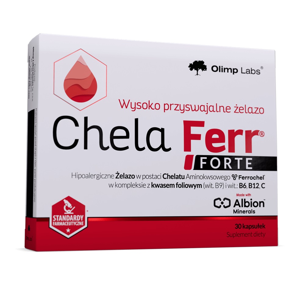 72475831742986258 Chela-Ferr Forte suplement diety 30 kapsułek - obrazek 1