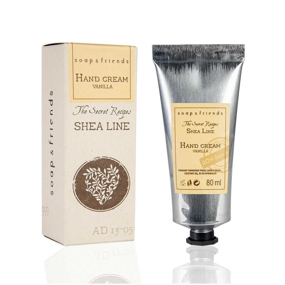 72631971692962007 Shea Line krem do rąk Wanilia 80ml - obrazek 1