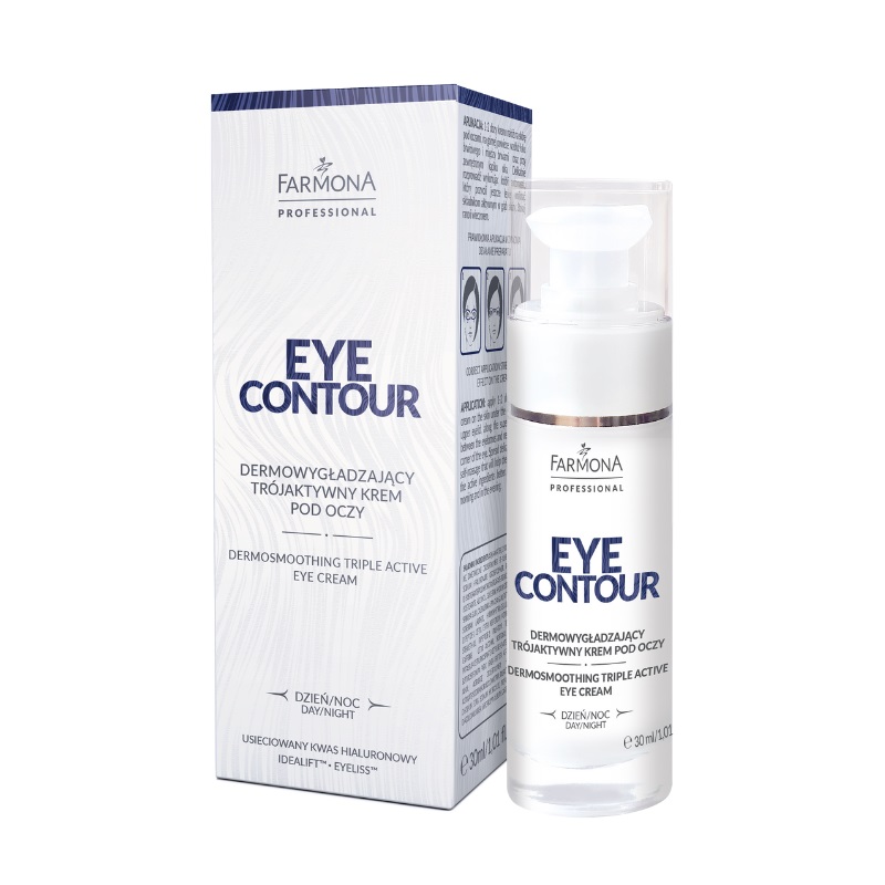 72645061694089695 Eye Contour dermowygładzający trójaktywny krem pod oczy 30ml - obrazek 1