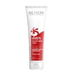 Revlonissimo 45 Days Conditioning Shampoo szampon i odżywka podtrzymująca kolor Brave Reds 275ml