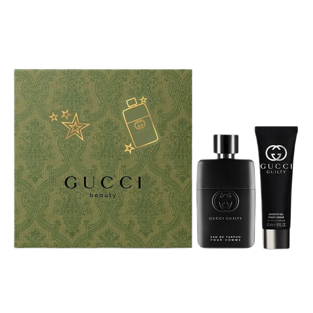 72710551721050471 Guilty Pour Homme zestaw woda perfumowana spray 50ml + żel pod prysznic 50ml - obrazek 1