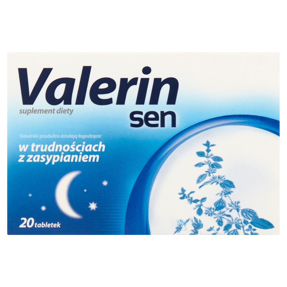 72823901678168356 Sen suplement diety ułatwiający zasypianie 20 tabletek - obrazek 1