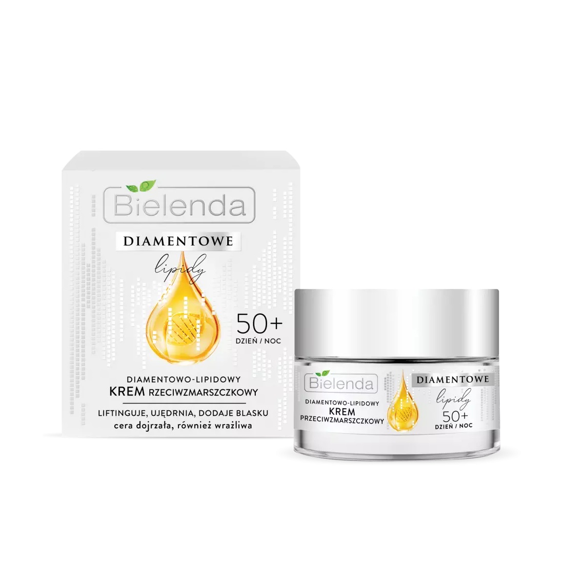 72836141674735343 Diamentowe Lipidy diamentowo-lipidowy krem przeciwzmarszczkowy 50+ 50ml - obrazek 1