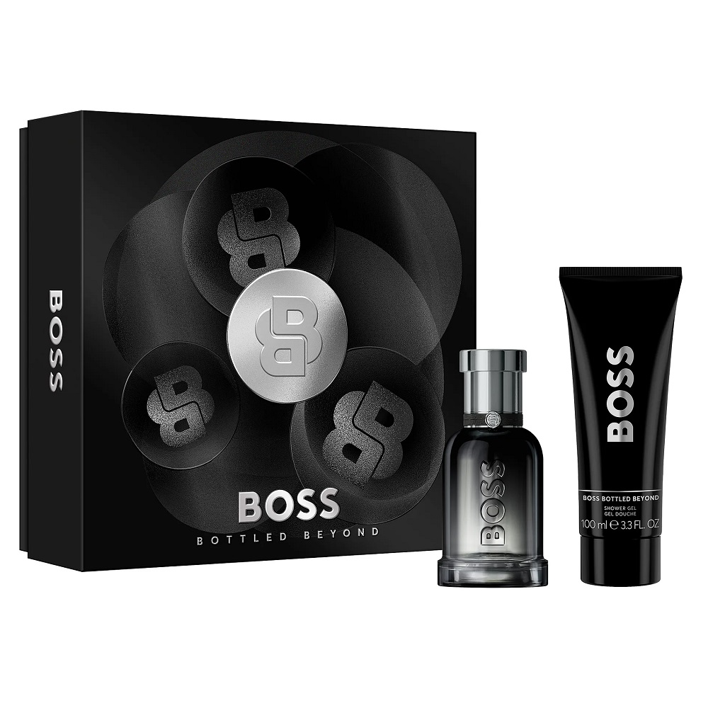 72924431763296468 Boss Bottled Beyond zestaw woda perfumowana spray 50ml + żel pod prysznic 100ml - obrazek 1