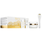Sisleya L'Intégral Anti-Age zestaw Eye And Lip Contour Cream krem do konturowania oczu i ust oraz przyrząd do masażu 15ml + krem przeciwstarzeniowy 4ml + tonik żelowy przeciw zmarszczkom 15ml