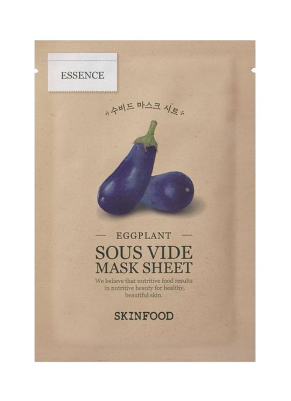 73089881631676721 Eggplant Sous Vide Mask Sheet wygładzająco-nawilżająca maseczka w płachcie 22g - obrazek 1