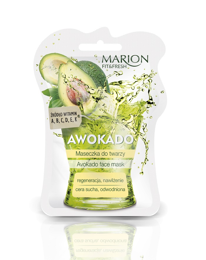 7312111582092532 Fit&Fresh Face Mask maseczka do twarzy regeneracja i nawilżenie Awokado 7.5ml - obrazek 1