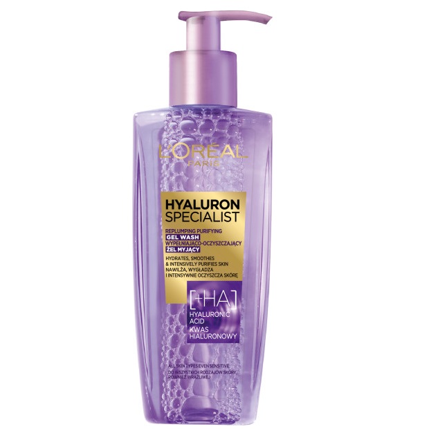 73126271651728428 Hyaluron Specialist wypełniająco-oczyszczający żel myjący do twarzy 200ml - obrazek 1
