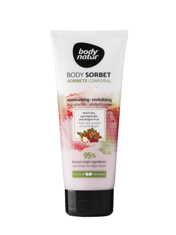 7335571643208809 Sorbet do ciała nawilżająco-rewitalizujący Czerwone Owoce Granat i Pitaja 200ml - obrazek 1