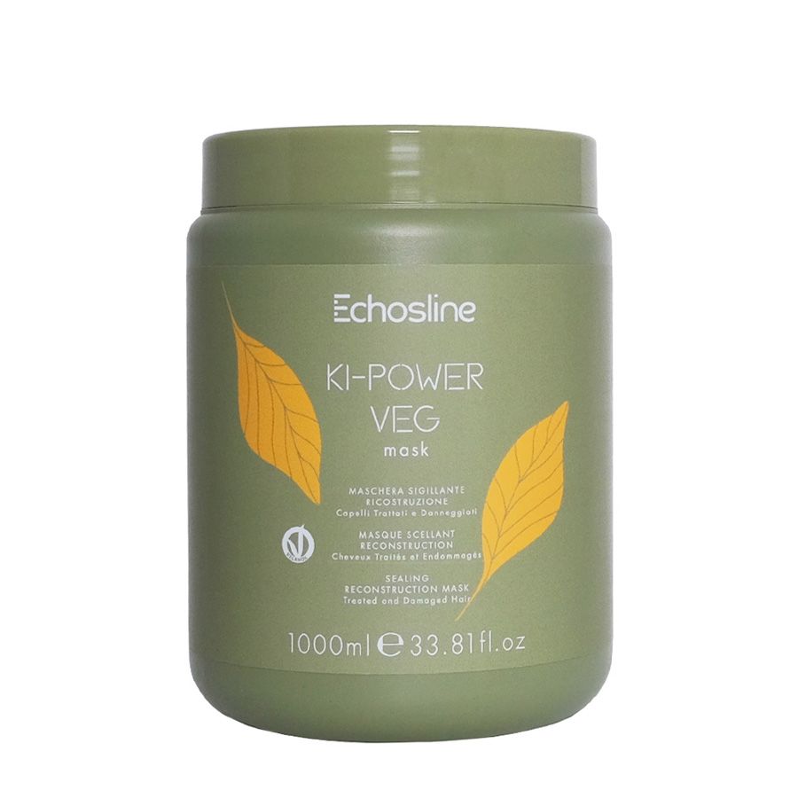 73514231677581739 Ki-Power Veg Mask intensywnie odbudowująca maska do włosów 1000ml - obrazek 1