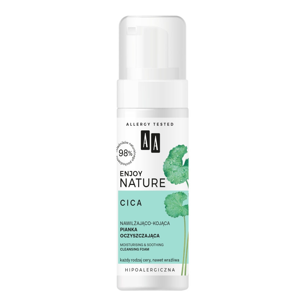 73552301617018414 Enjoy Nature nawilżająco-kojąca pianka oczyszczająca 150ml - obrazek 1