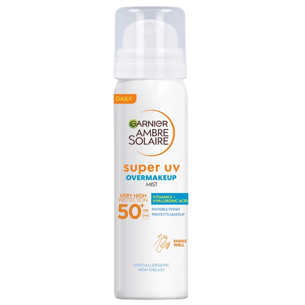 73590971712144375 Ambre Solaire Super UV mgiełka ochronna do twarzy SPF50 75ml - obrazek 1