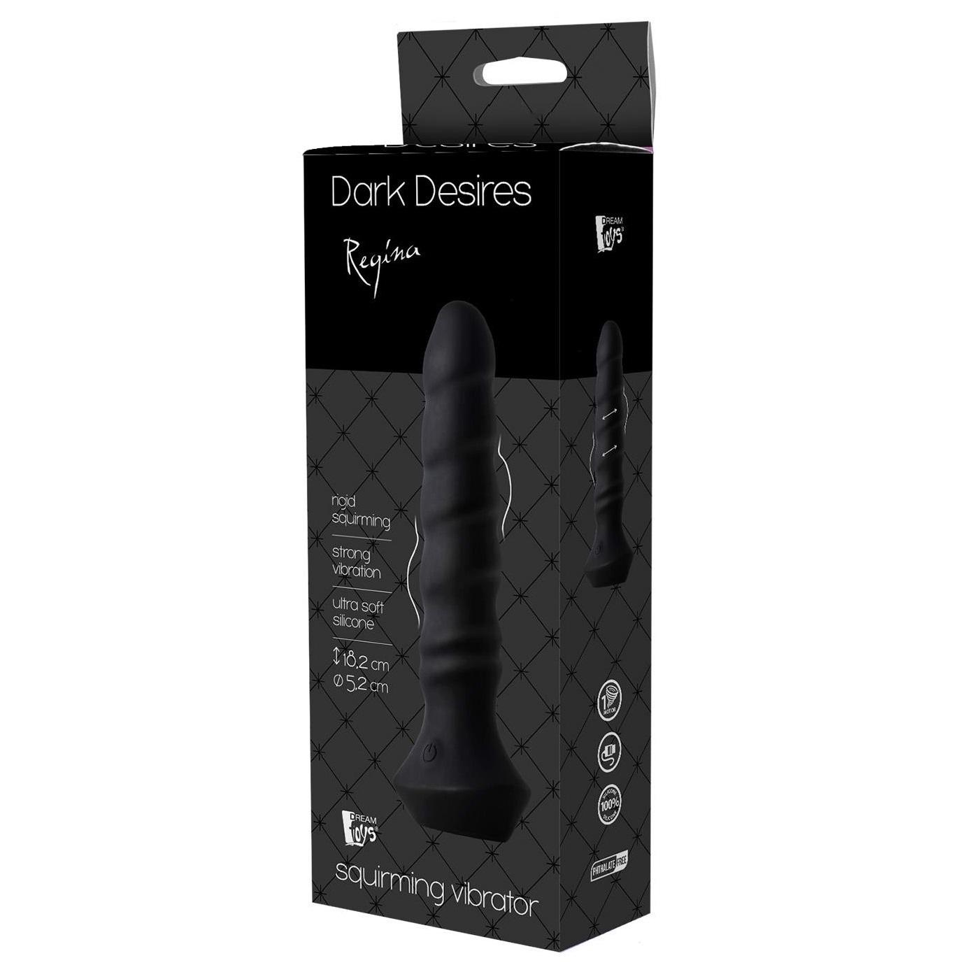 73638261692604097 Dark Desires Regina wibrator analny - obrazek 1