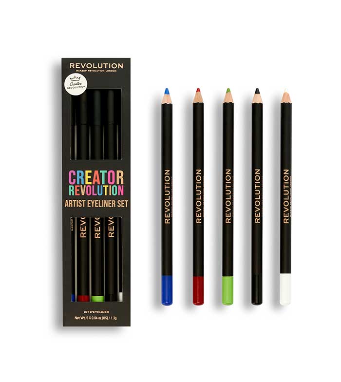 73647821661153202 Creator Revolution Artist Eyeliner Set zestaw kredek do oczu 5x1.3g - obrazek 1