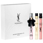 Greatest Fragrance Hits For Her zestaw Black Opium woda perfumowana spray 10ml + Libre woda perfumowana spray 10ml + Mon Paris woda perfumowana spray 10ml
