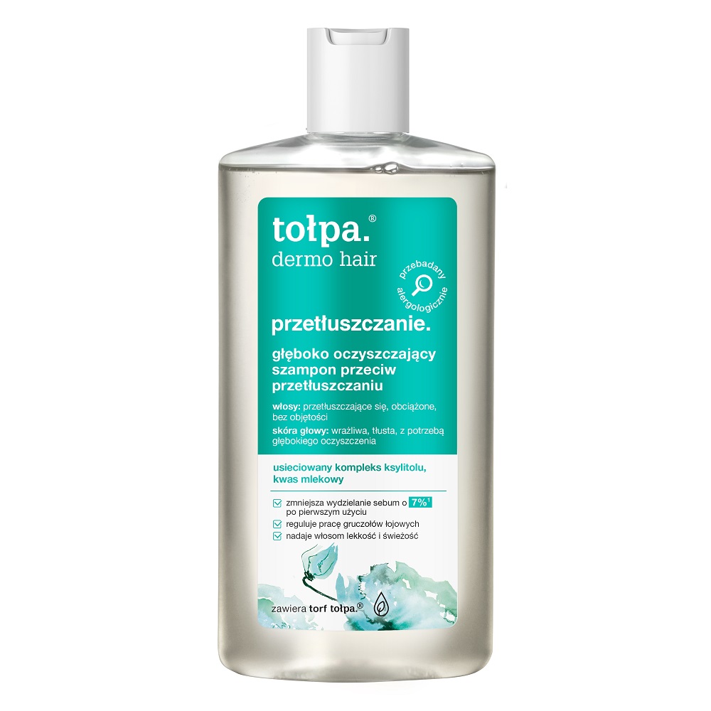 73739791726569566 Dermo Hair głęboko oczyszczający szampon przeciw przetłuszczaniu 250ml - obrazek 1