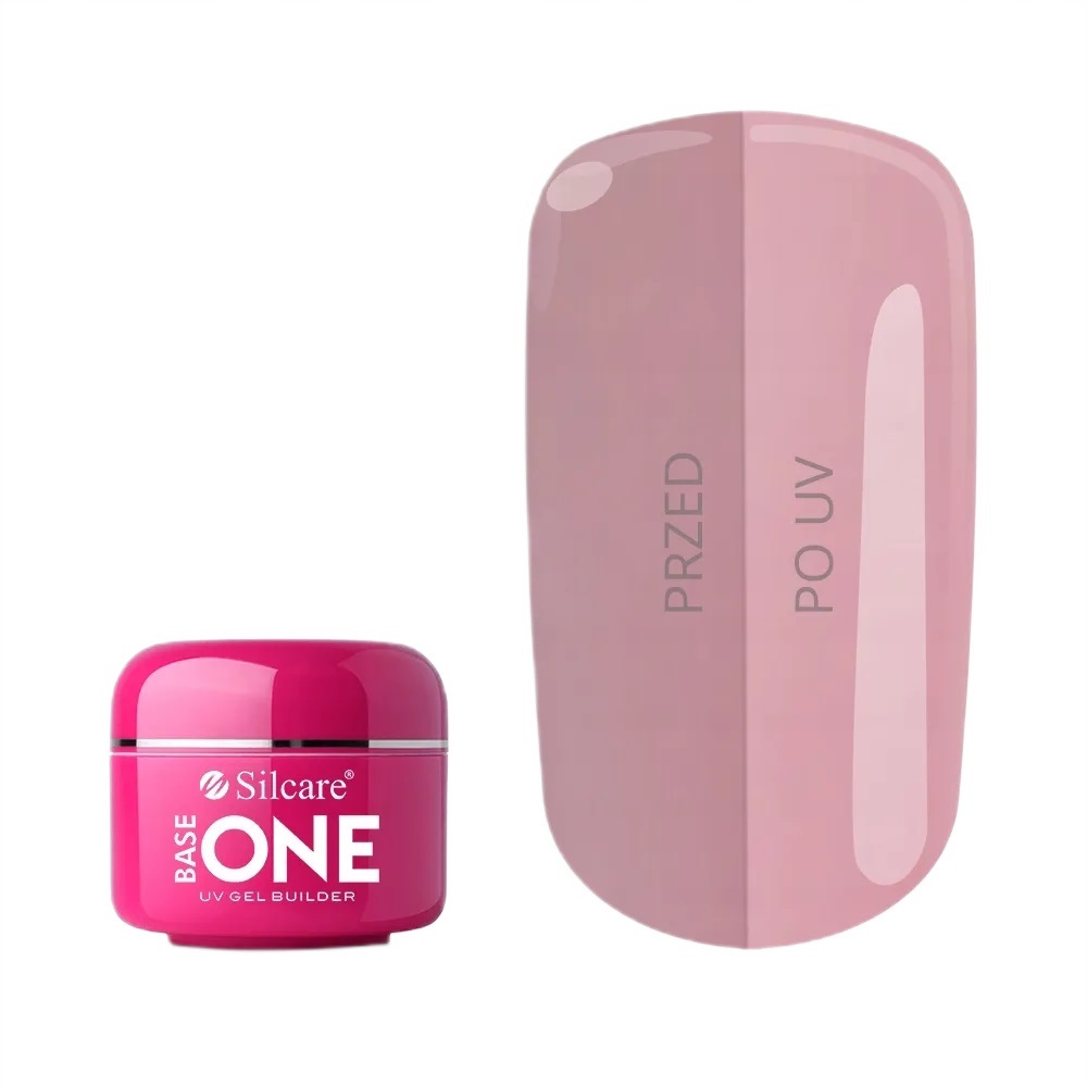 73741401710174863 Base One Cover Dark maskujący żel UV do paznokci 50g - obrazek 1