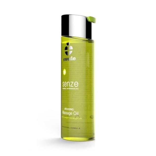 73850461633354593 Senze Divinity Massage Oil olejek do masażu Lemon 150ml - obrazek 1