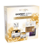 Ekspert Wieku 60+ zestaw krem na dzień 50ml + krem pod oczy 15ml + maska w płachcie 30g