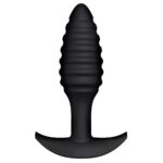 Spiral Plug stymulujący korek analny Black