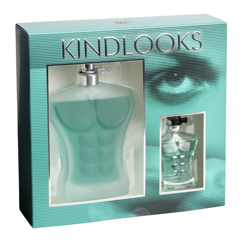74013651680518263 Kindlooks For Men zestaw woda toaletowa spray 100ml + woda toaletowa spray 15ml - obrazek 1