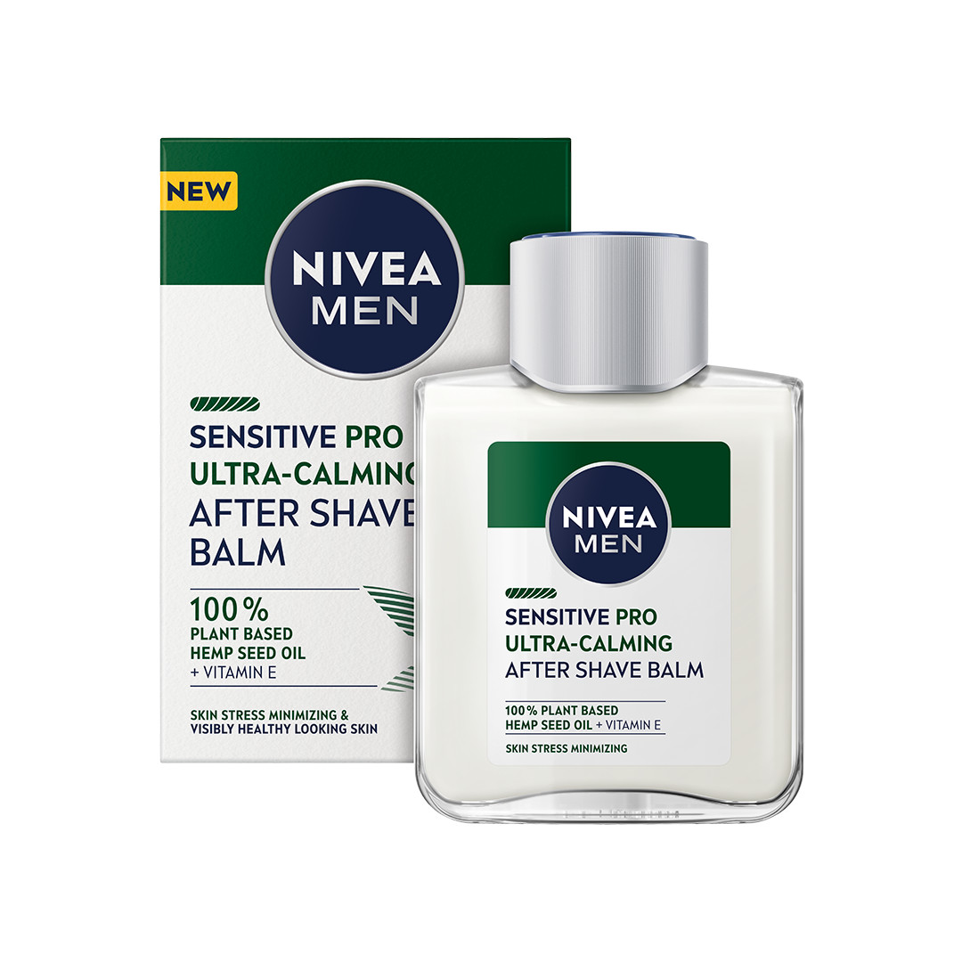 74030581652250170 Men Sensitive Pro Ultra-Calming After Shave Balm łagodzący balsam po goleniu z olejem z nasion konopnych 100ml - obrazek 1