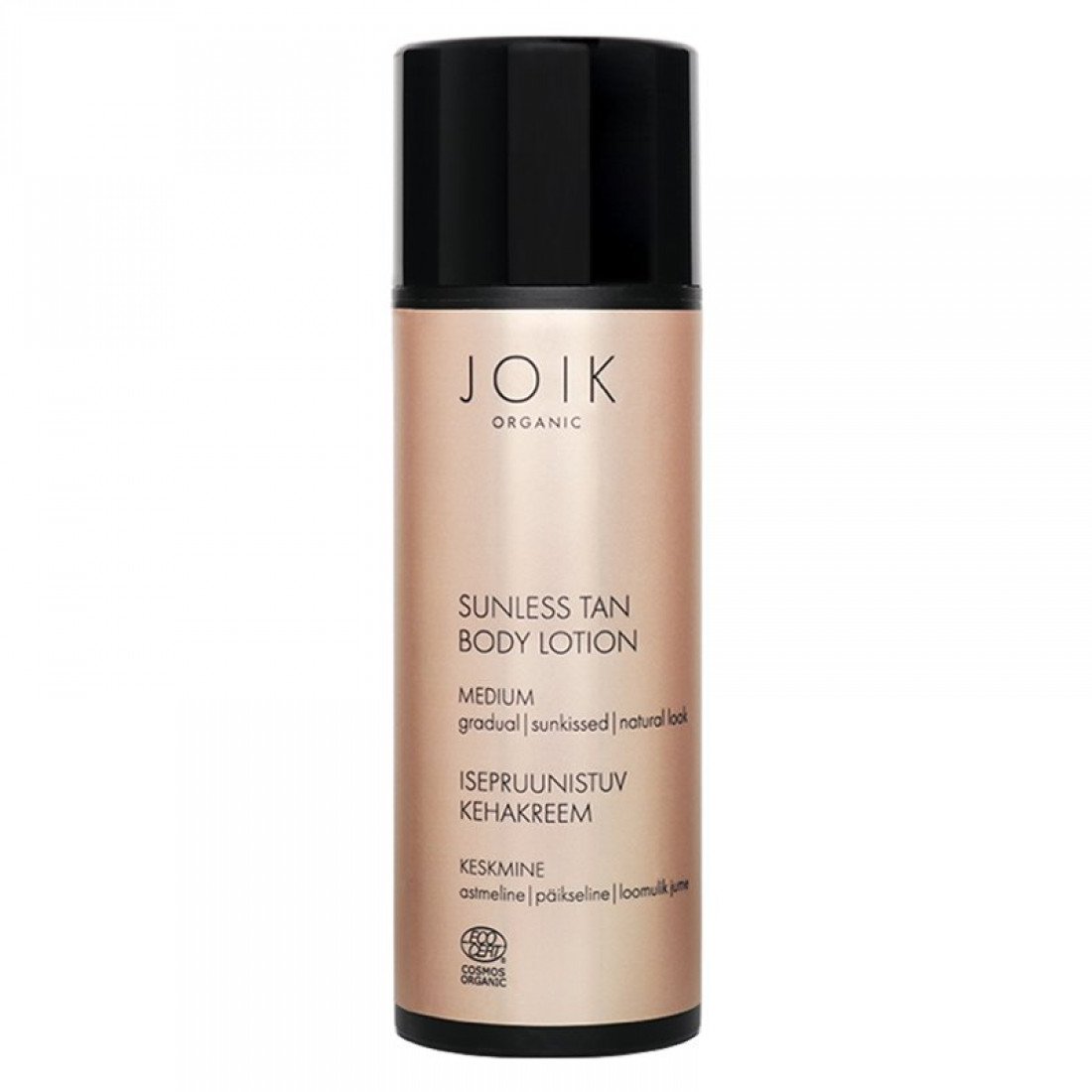 74051801659587810 Organic Sunless Tan Body Lotion samoopalający balsam do ciała Medium 150ml - obrazek 1